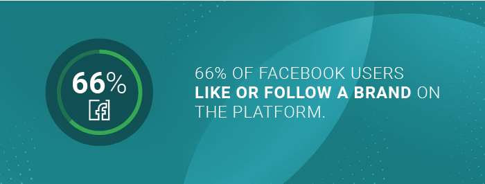 facebook users follow brand